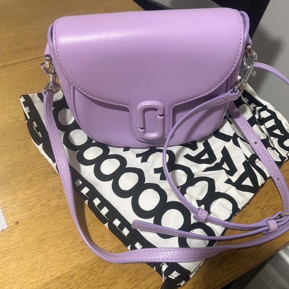 Marc Jacobs Lavender Crossbody Bag